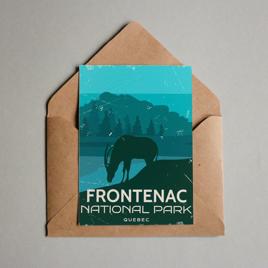 Frontenac Quebec National Park Postcard