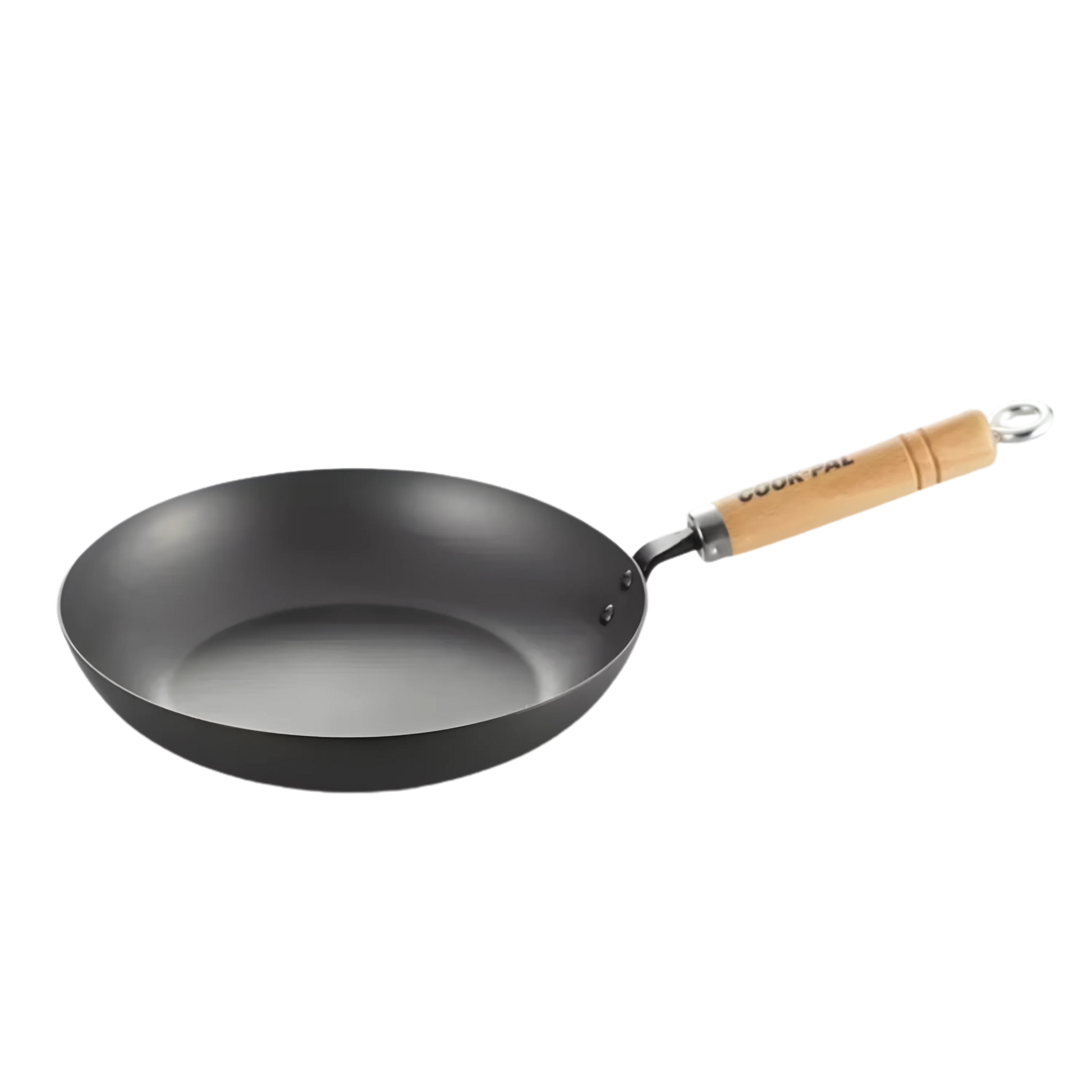 Poêle à frire Yoshikawa Cook-Pal Ren en acier au carbone nitruré 24 cm – Fabriquée au Japon