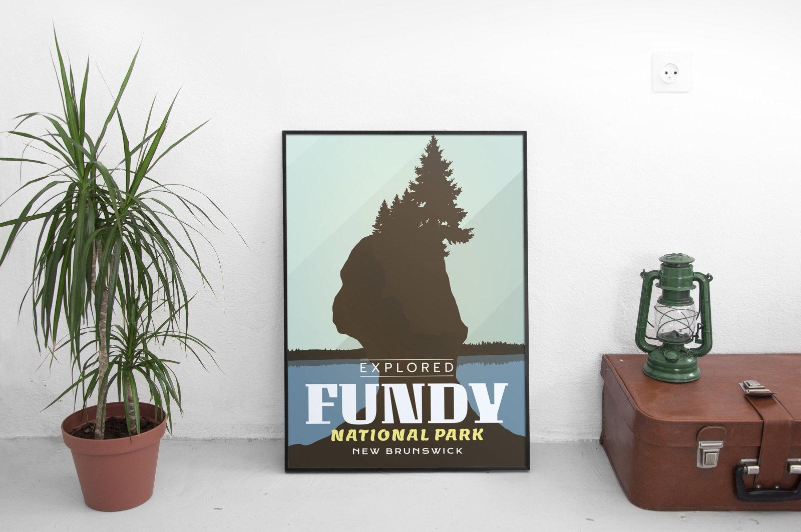 Fundy National Park 'Explored' Poster