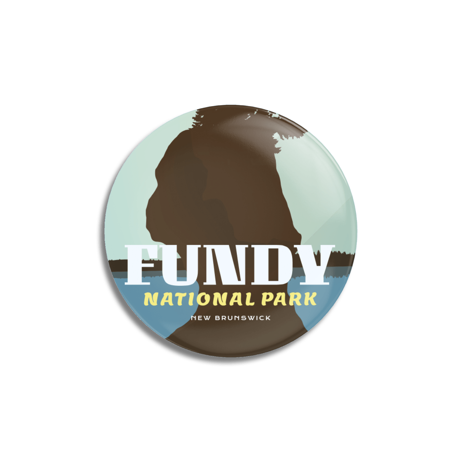 Fundy National Park of Canada Pinback Button