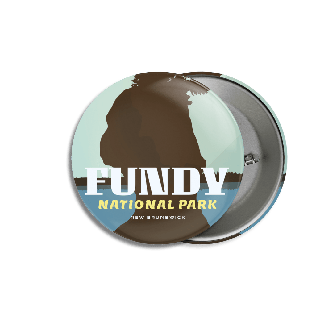Fundy National Park of Canada Pinback Button