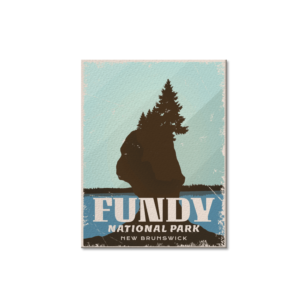 Fundy National Park of Canada Postcard