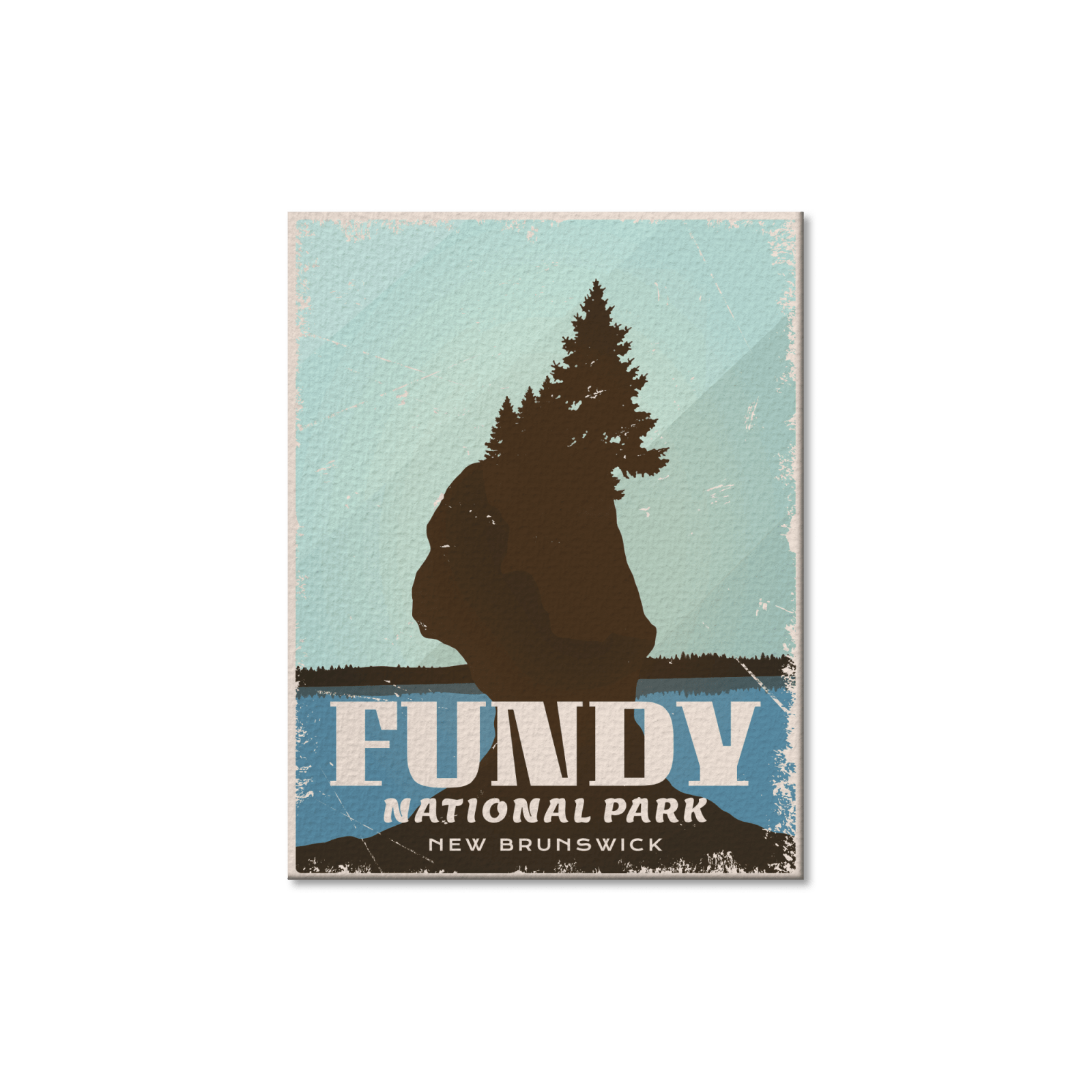 Fundy National Park of Canada Postcard