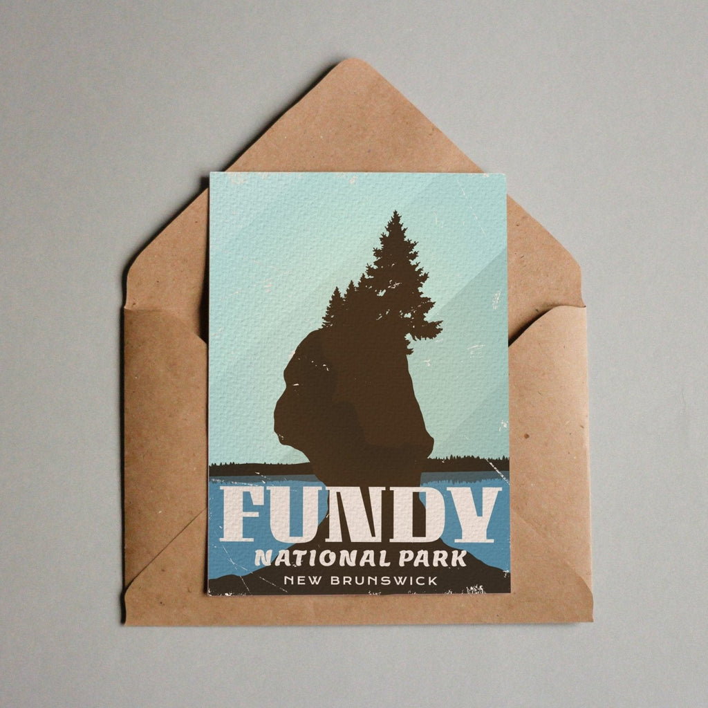 Fundy National Park of Canada Postcard