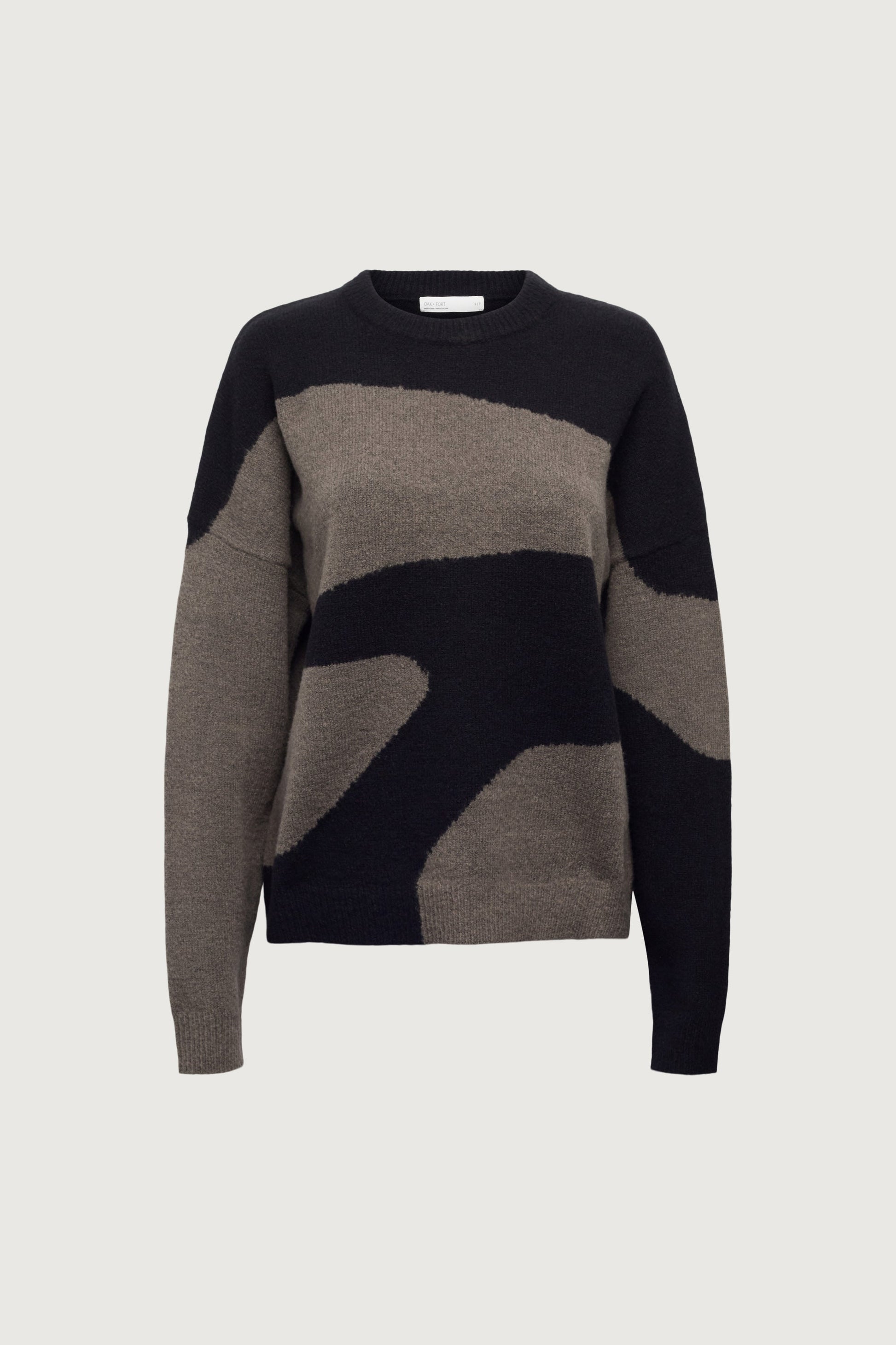 PULL INTARSIA SURDIMENSIONNÉ