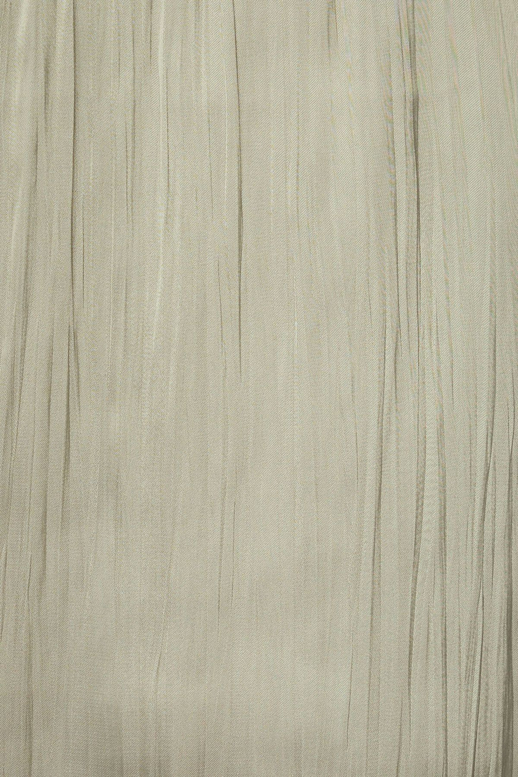 Pantalon large en satin froissé