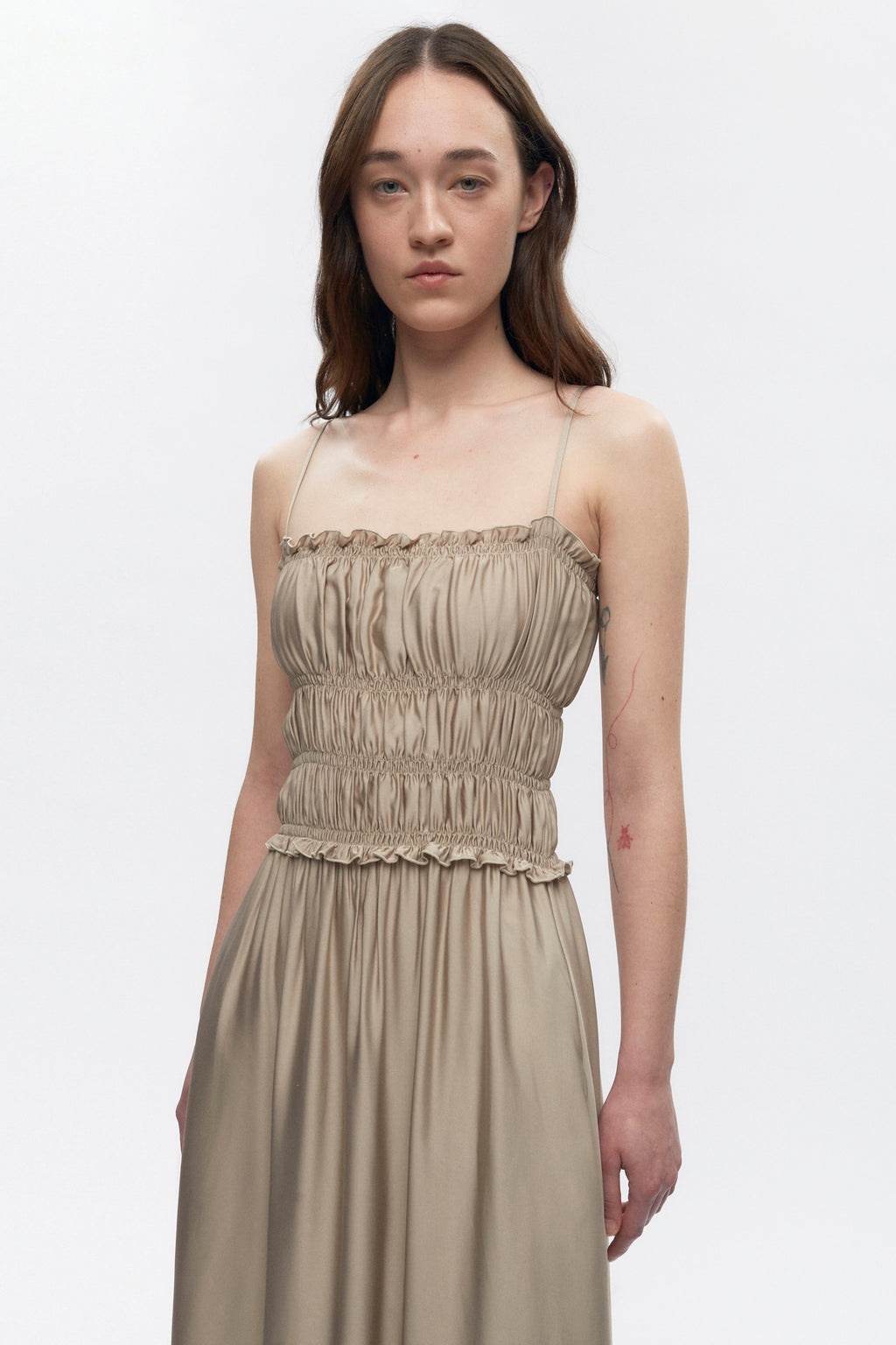 Robe à volants pour femme