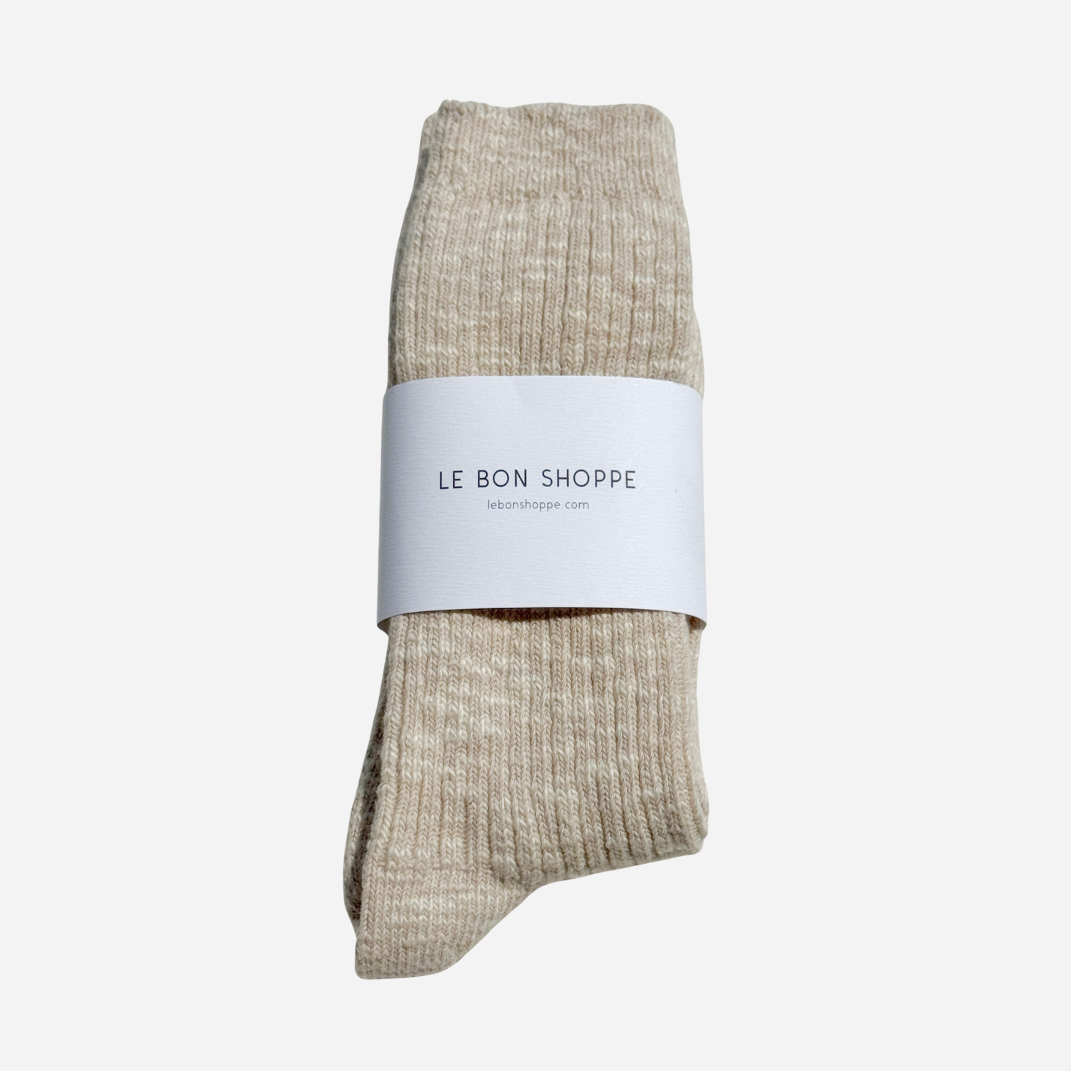 Chaussettes Cottage Le Bon Shoppe couleur avoine