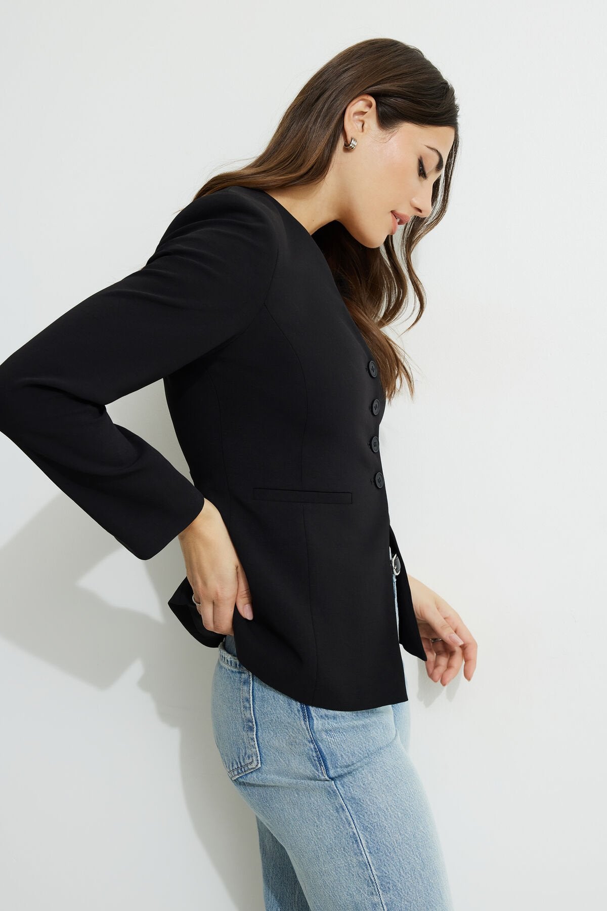Flyaway Blazer