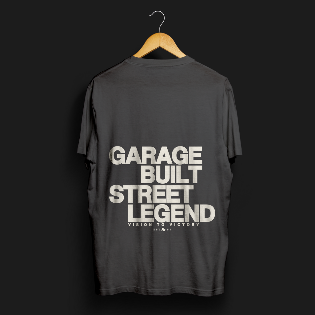 T-shirt graphique Garage Built Street Legend Automotive | Homme et femme (unisexe)