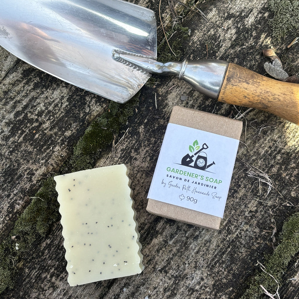 Gardener's Soap Bar | 100% Natural Exfoliating Soap with Essential Oils