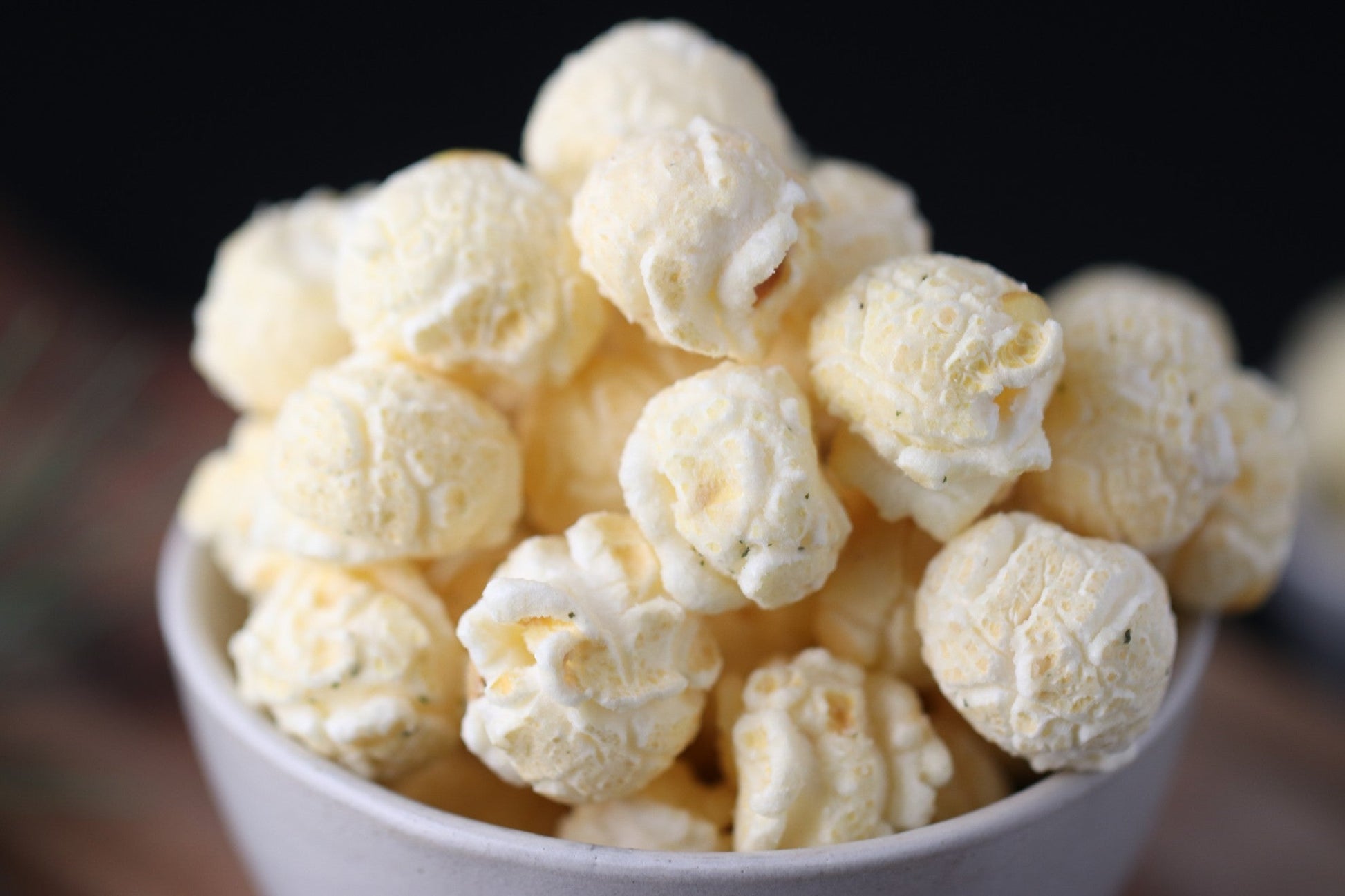 Popcorn à l'ail et au parmesan