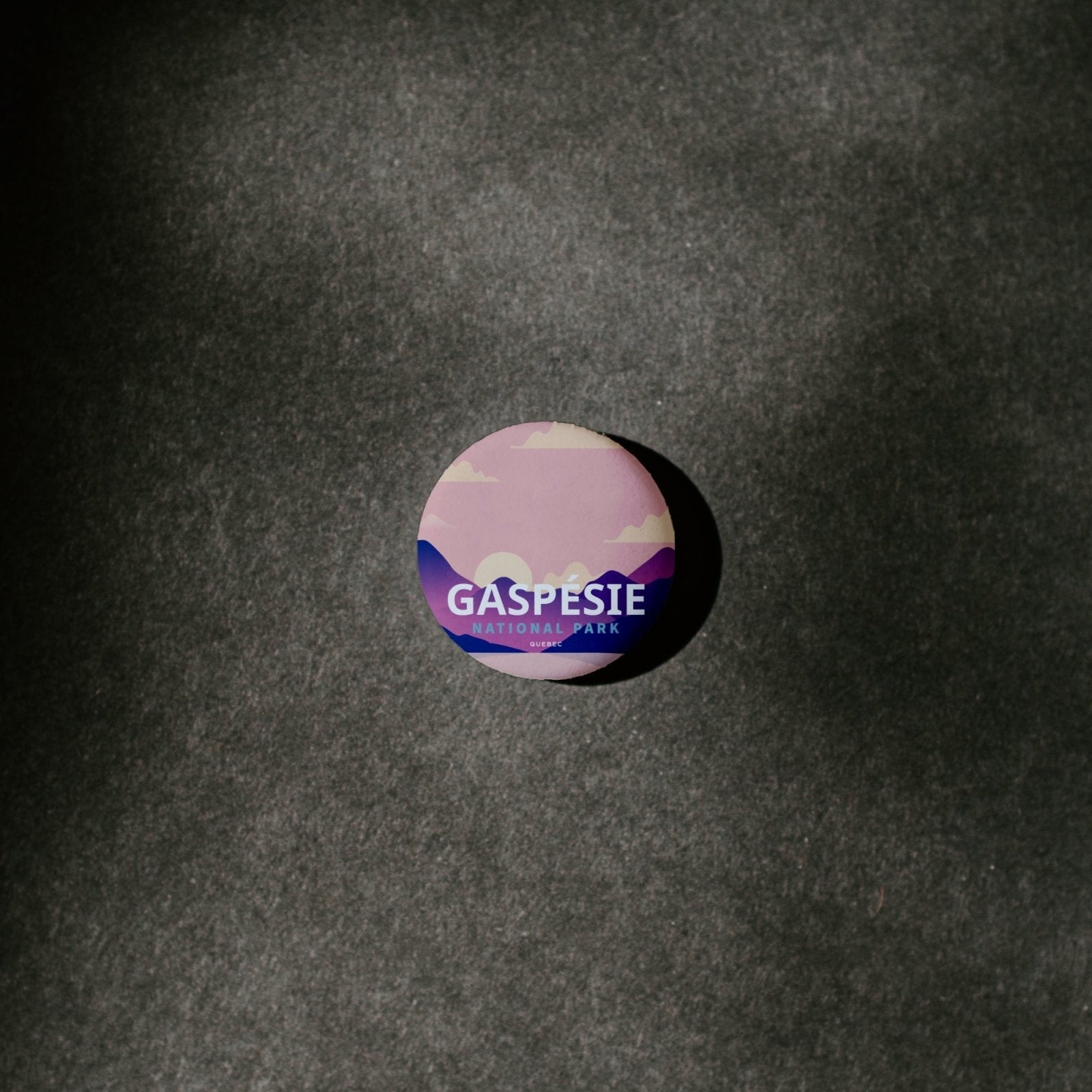 Gaspesie National Park of Quebec Pinback Button