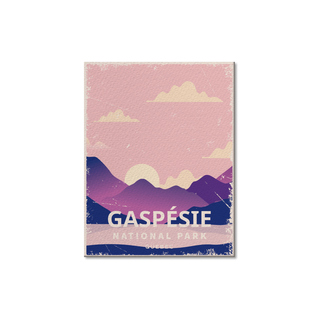 Gaspesie Quebec National Park Postcard