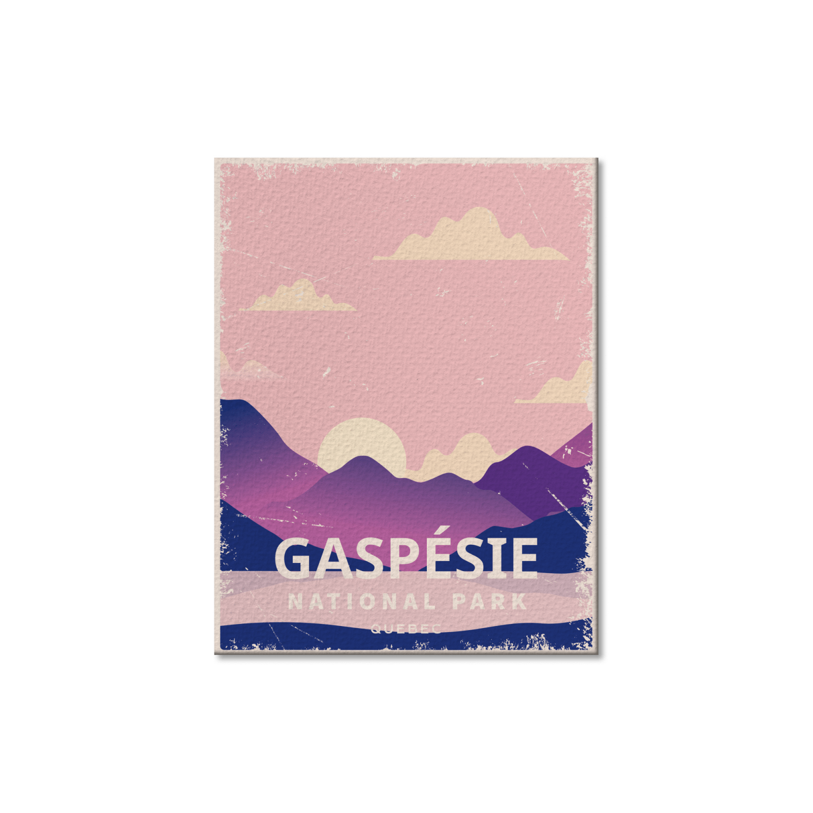 Gaspesie Quebec National Park Postcard
