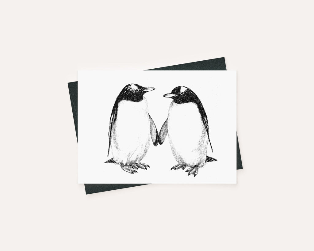 Gentoo Penguins - Greeting Card