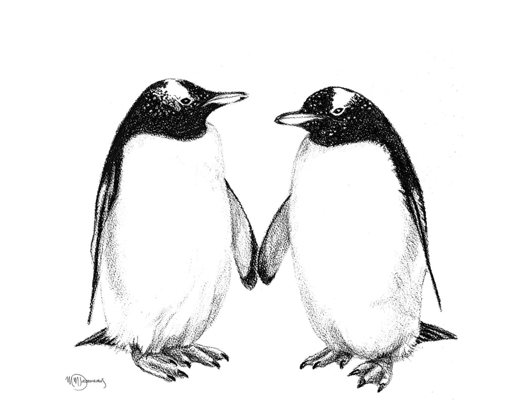 Gentoo Penguins - Print