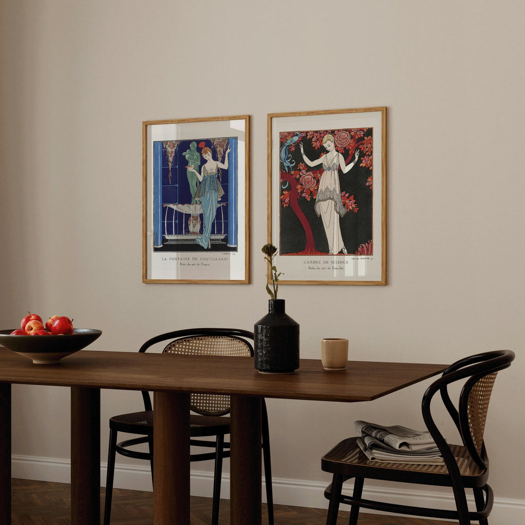 George Barbier STATEMENT DUO | Estampes Art Nouveau disponibles encadrées