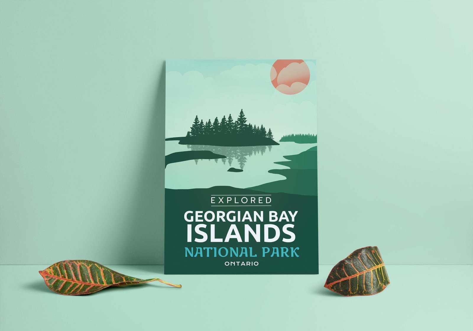 Georgian Bay Islands National Park 'Explored' Poster