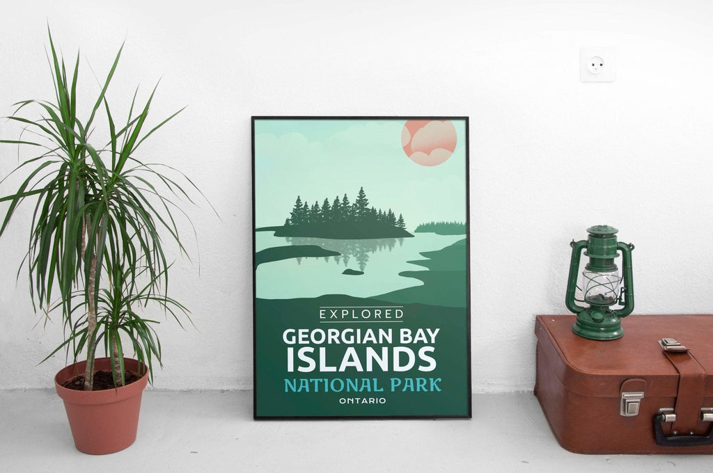 Georgian Bay Islands National Park 'Explored' Poster