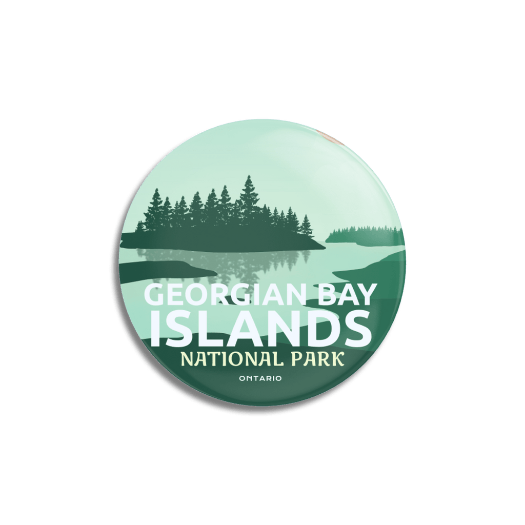 Georgian Bay Islands National Park of Canada Pinback Button