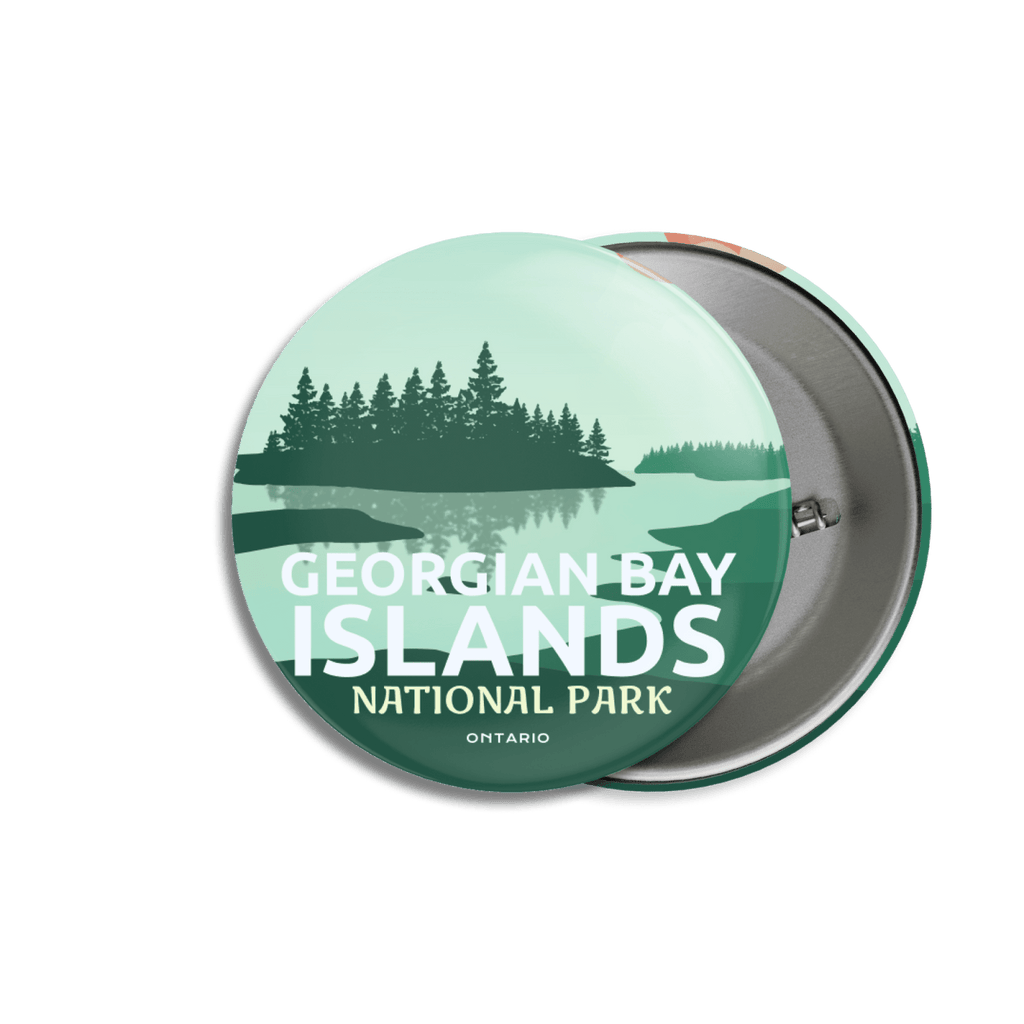 Georgian Bay Islands National Park of Canada Pinback Button