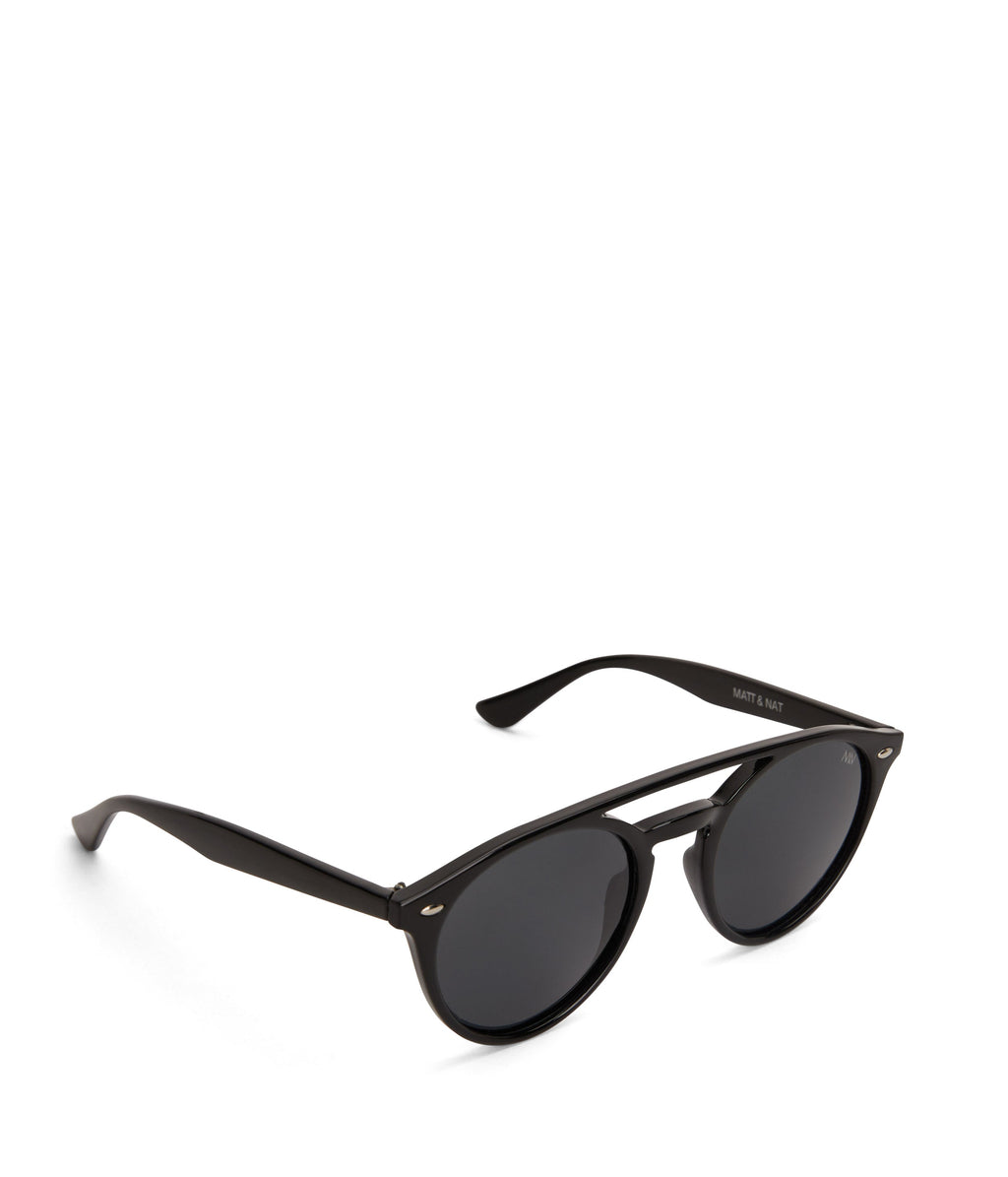 Lunettes de soleil aviateur noires LIN
