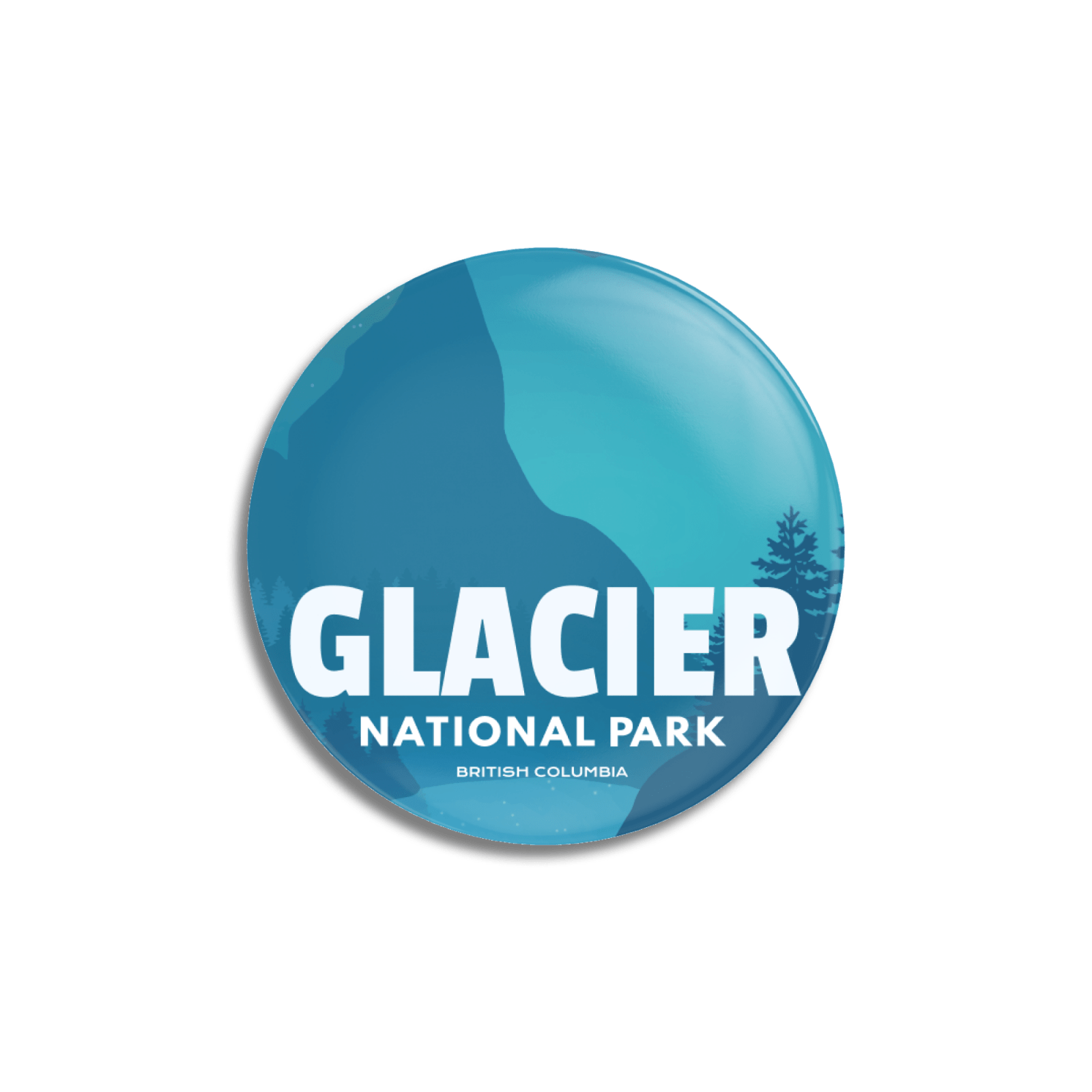 Glacier National Park of Canada Pinback Button