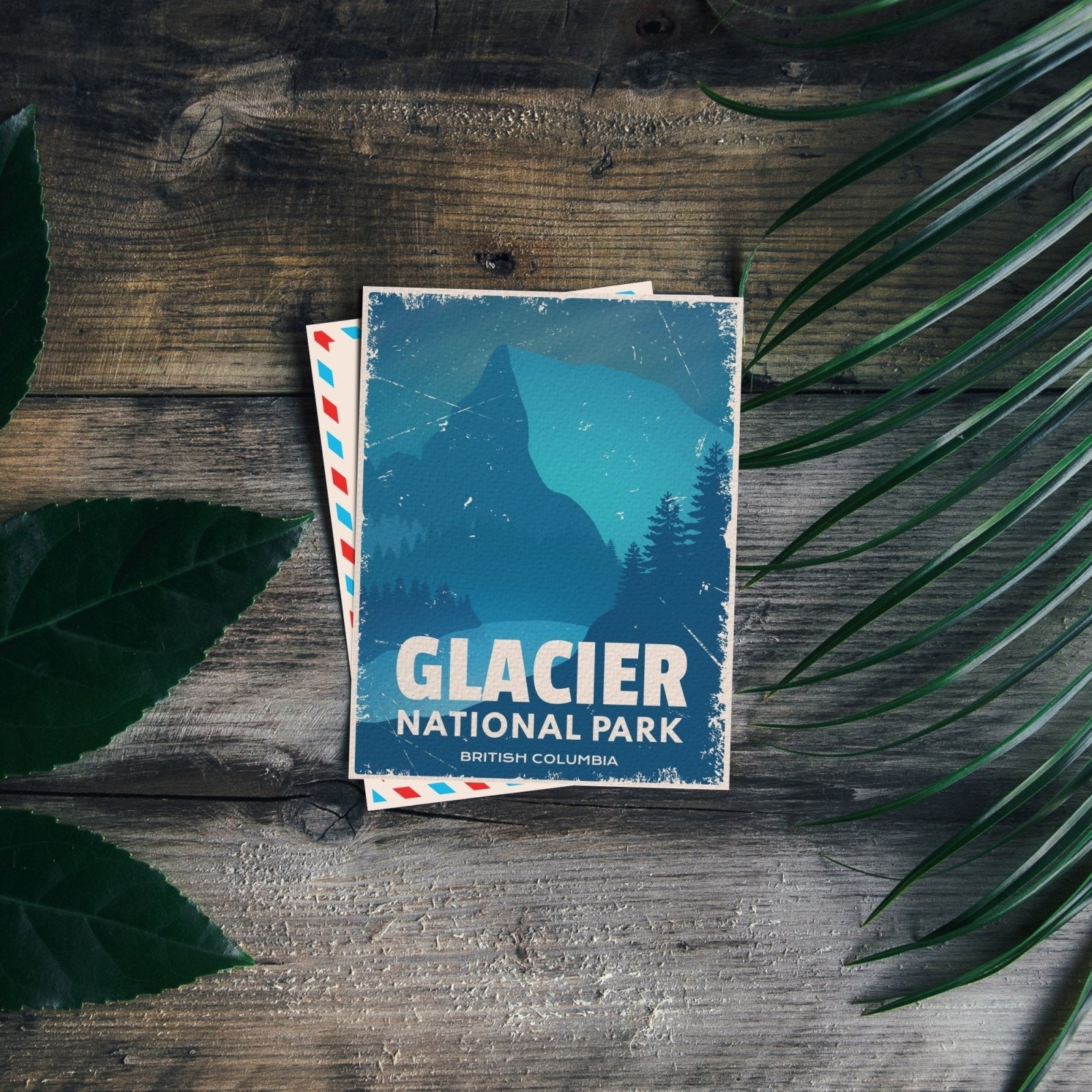 Glacier National Park of Canada Postcard