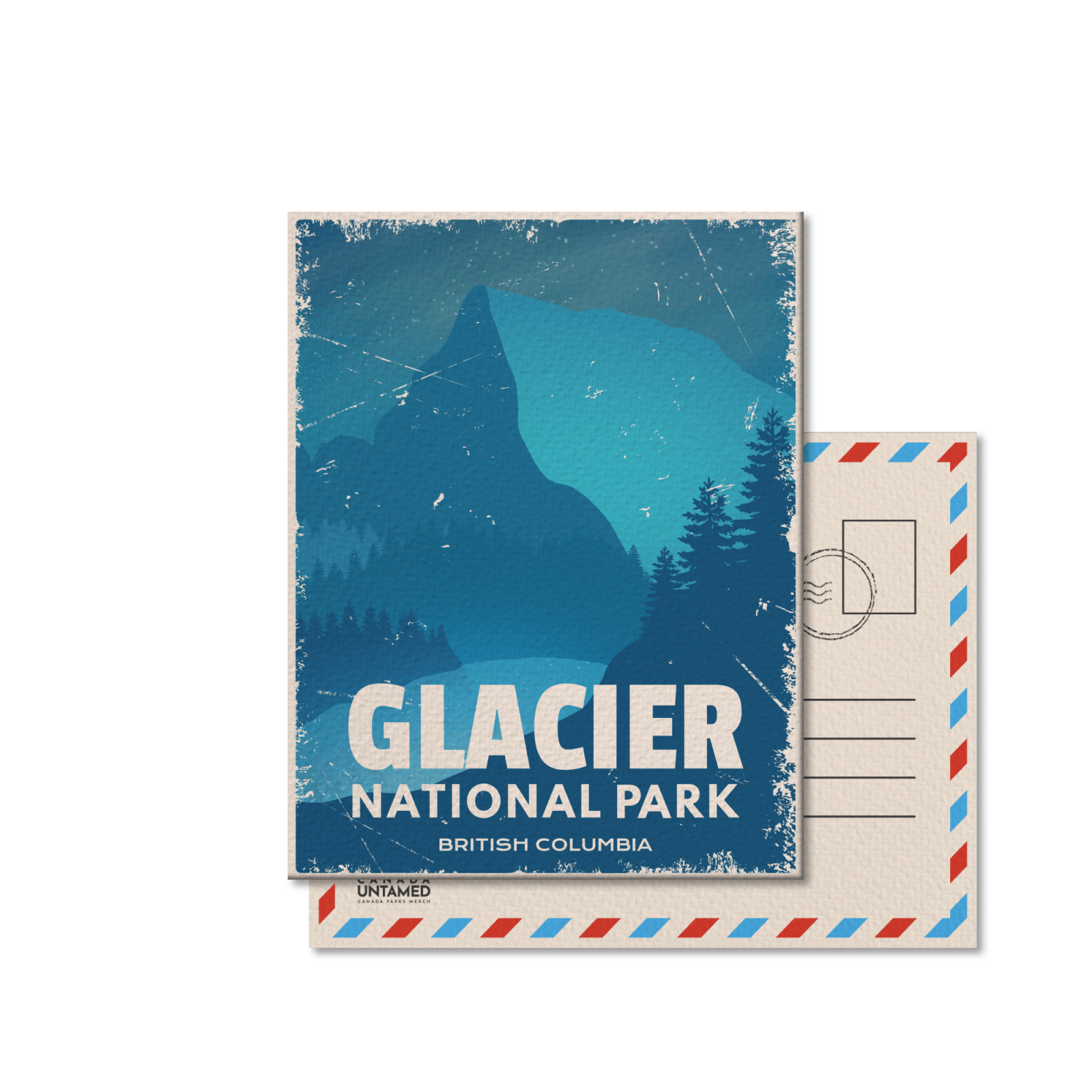 Glacier National Park of Canada Postcard