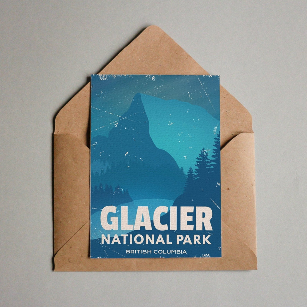 Glacier National Park of Canada Postcard