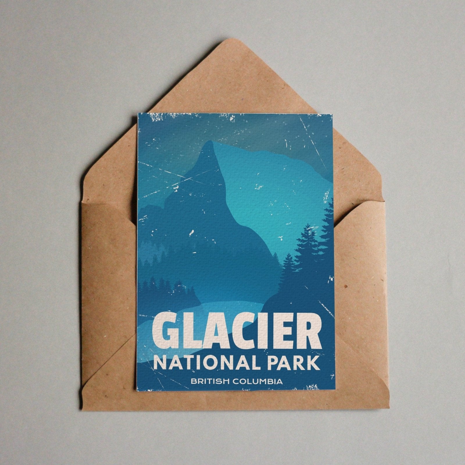 Glacier National Park of Canada Postcard