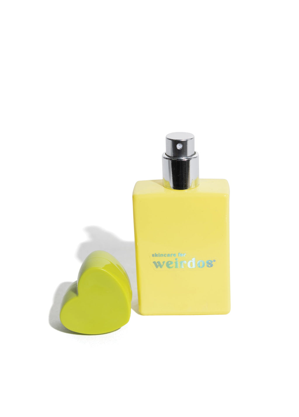 vaporisateur en verre en forme de cœur