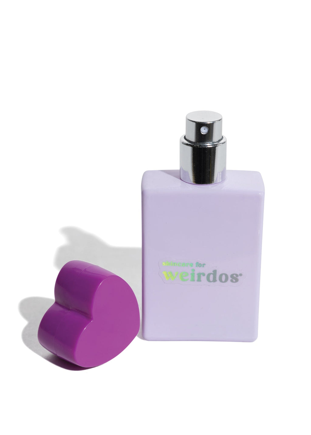 vaporisateur en verre en forme de cœur