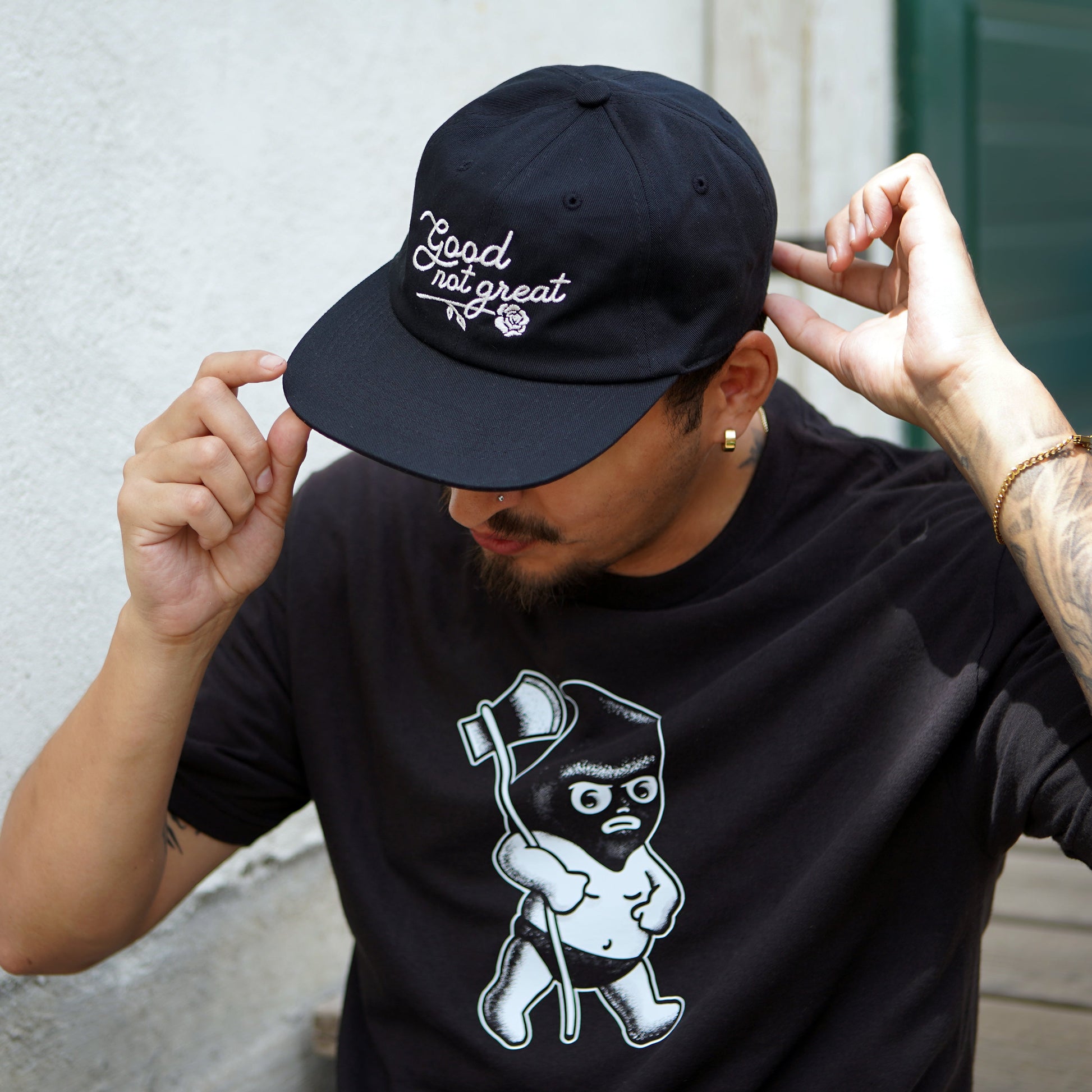 Bon, pas génial, chapeau non structuré