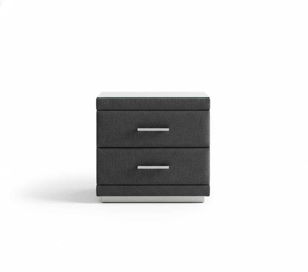 GNS550 Two-Drawer Bedside Table