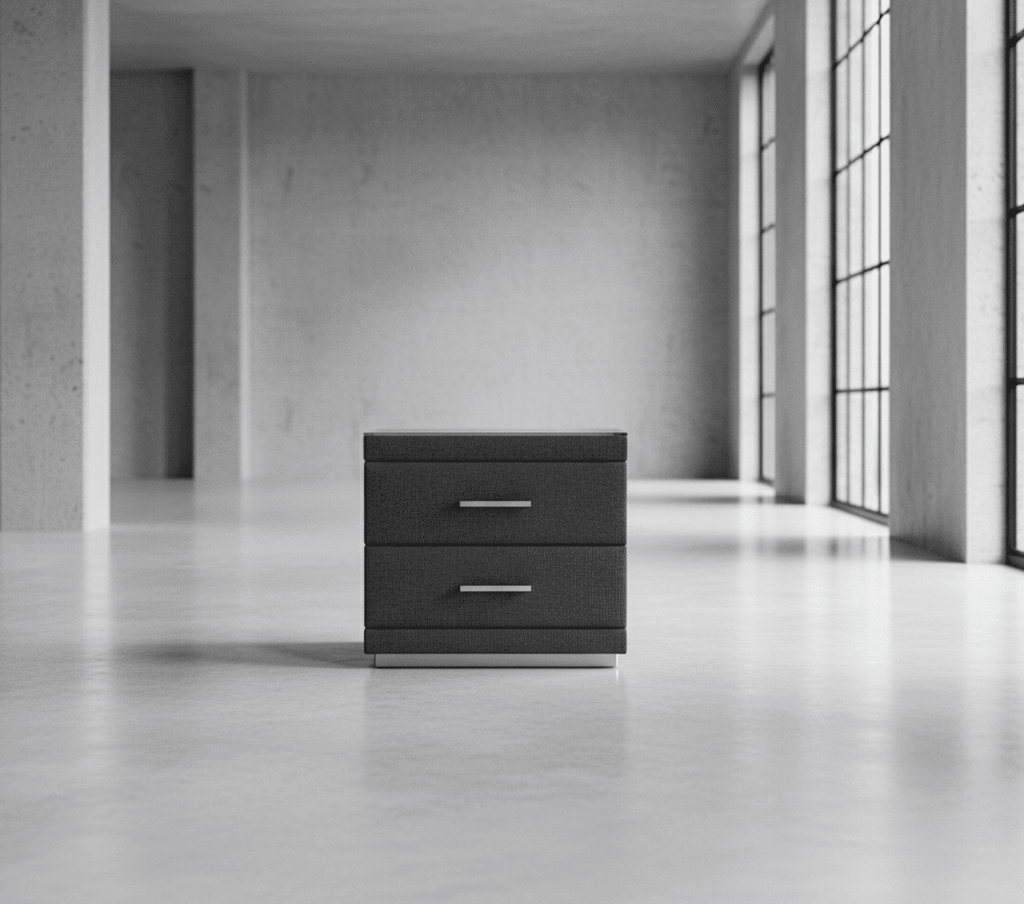 GNS550 Two-Drawer Bedside Table