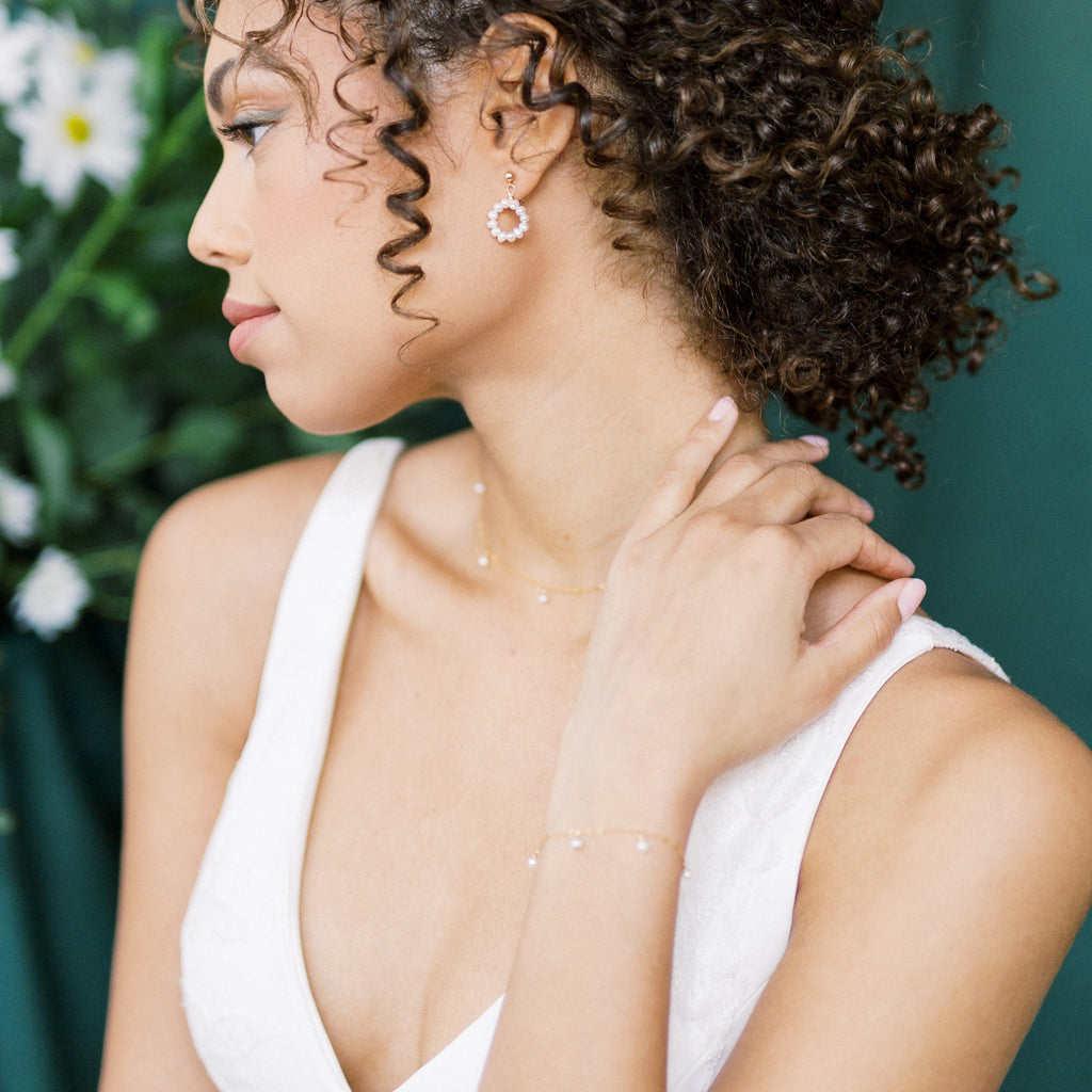 Ensemble de bijoux de mariée en perles WILLA, ALEXA et ANAIS