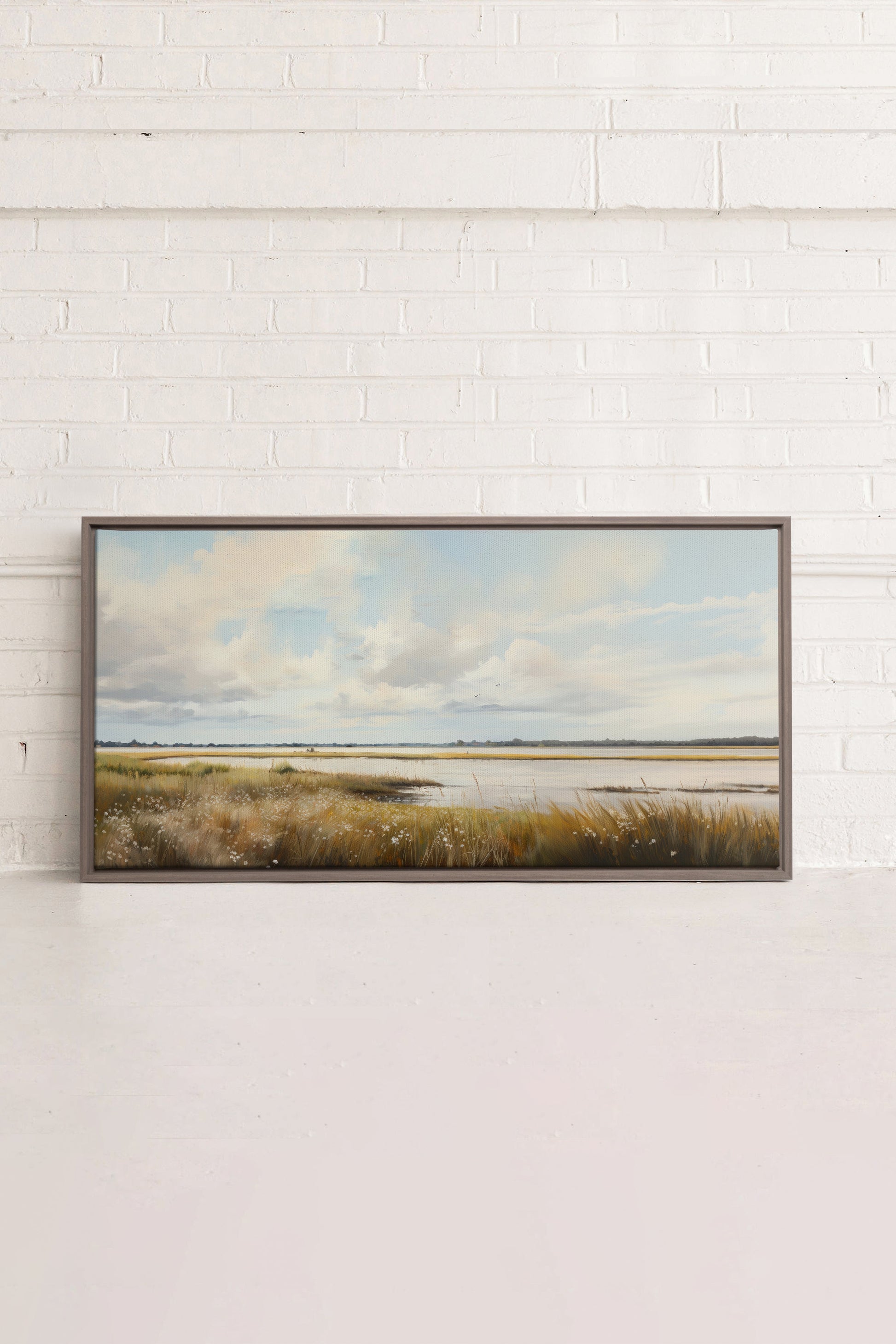 GOLDEN GLOW, Stretched Canvas Artwork
