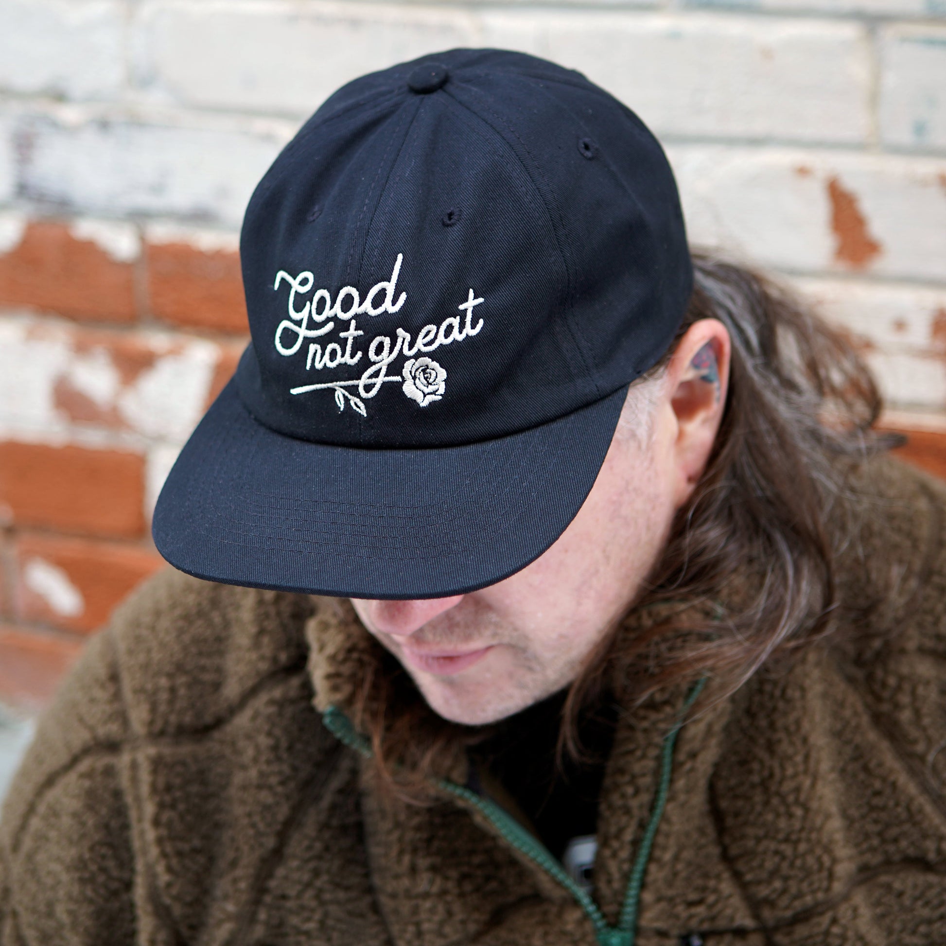 Bon, pas génial, chapeau non structuré