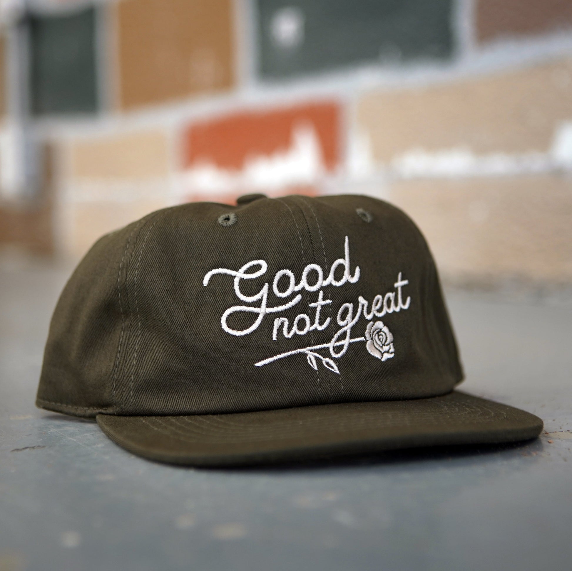 Good Not Great Unstructured Hat