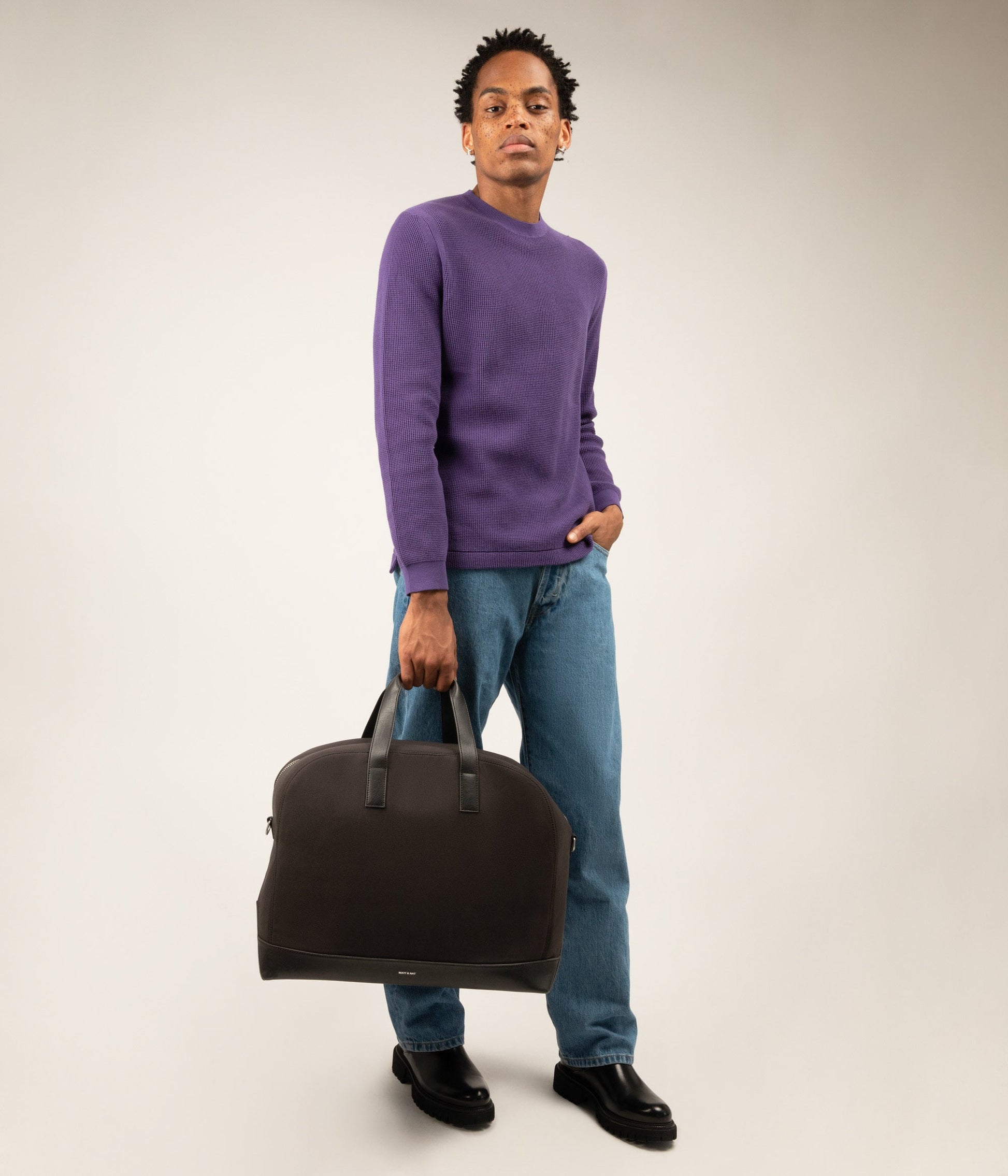 Sac week-end végétalien CALVI - Toile