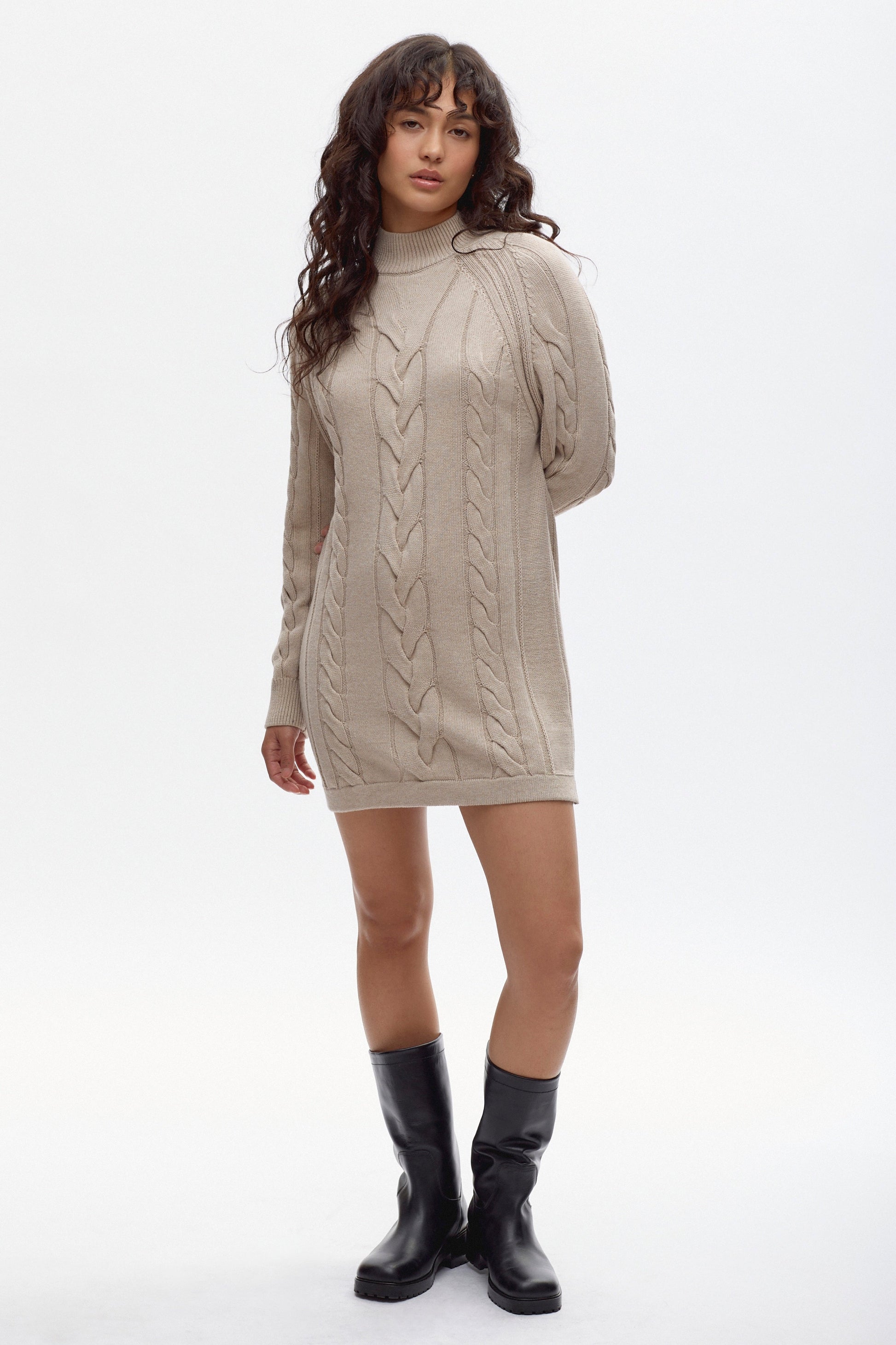 Robe à torsades Luxor pour femme
