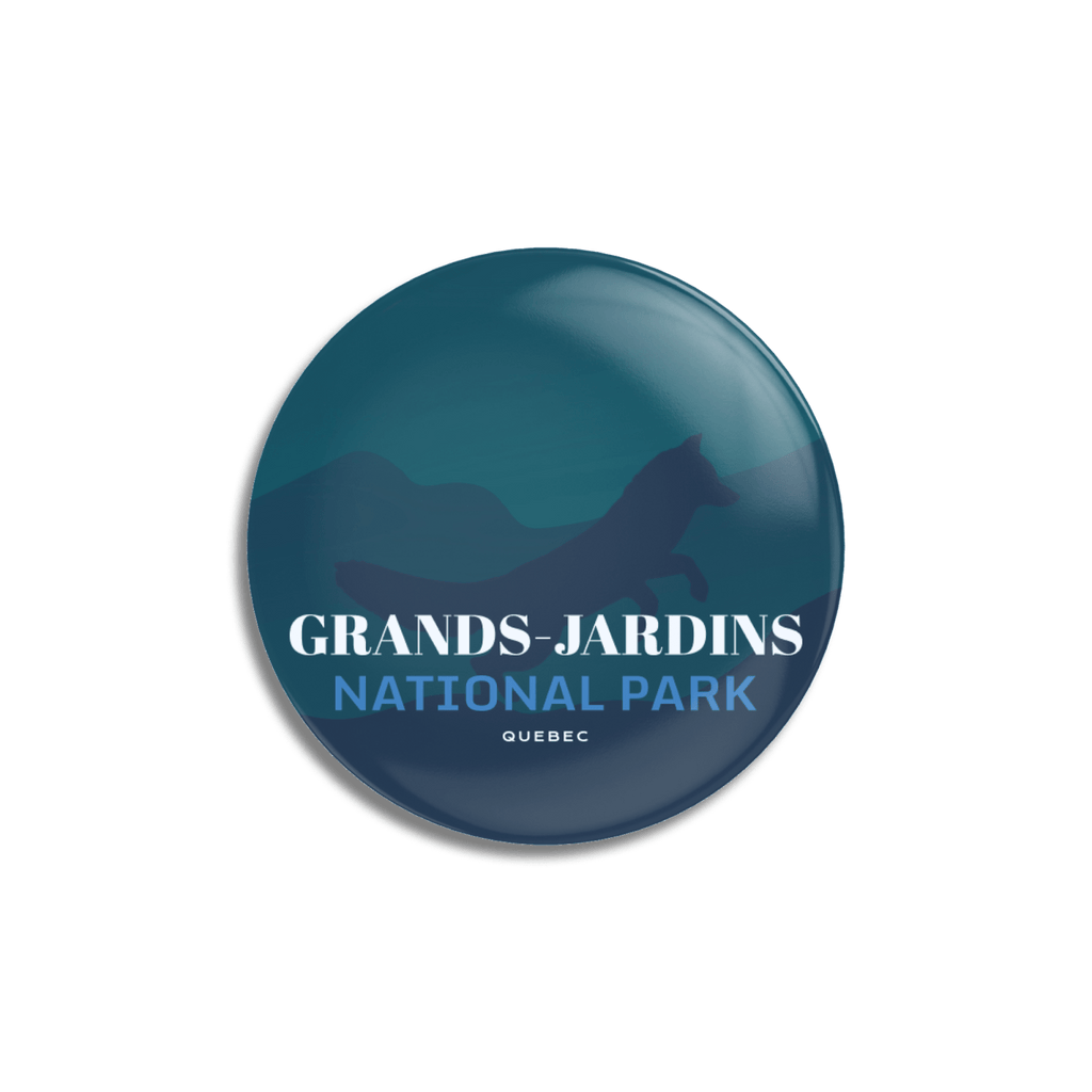 Grands-Jardins National Park of Quebec Pinback Button
