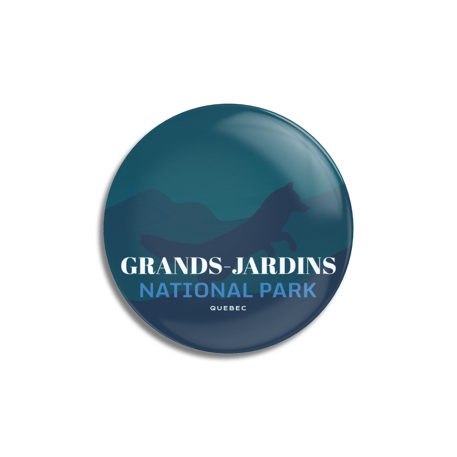 Grands-Jardins National Park of Quebec Pinback Button