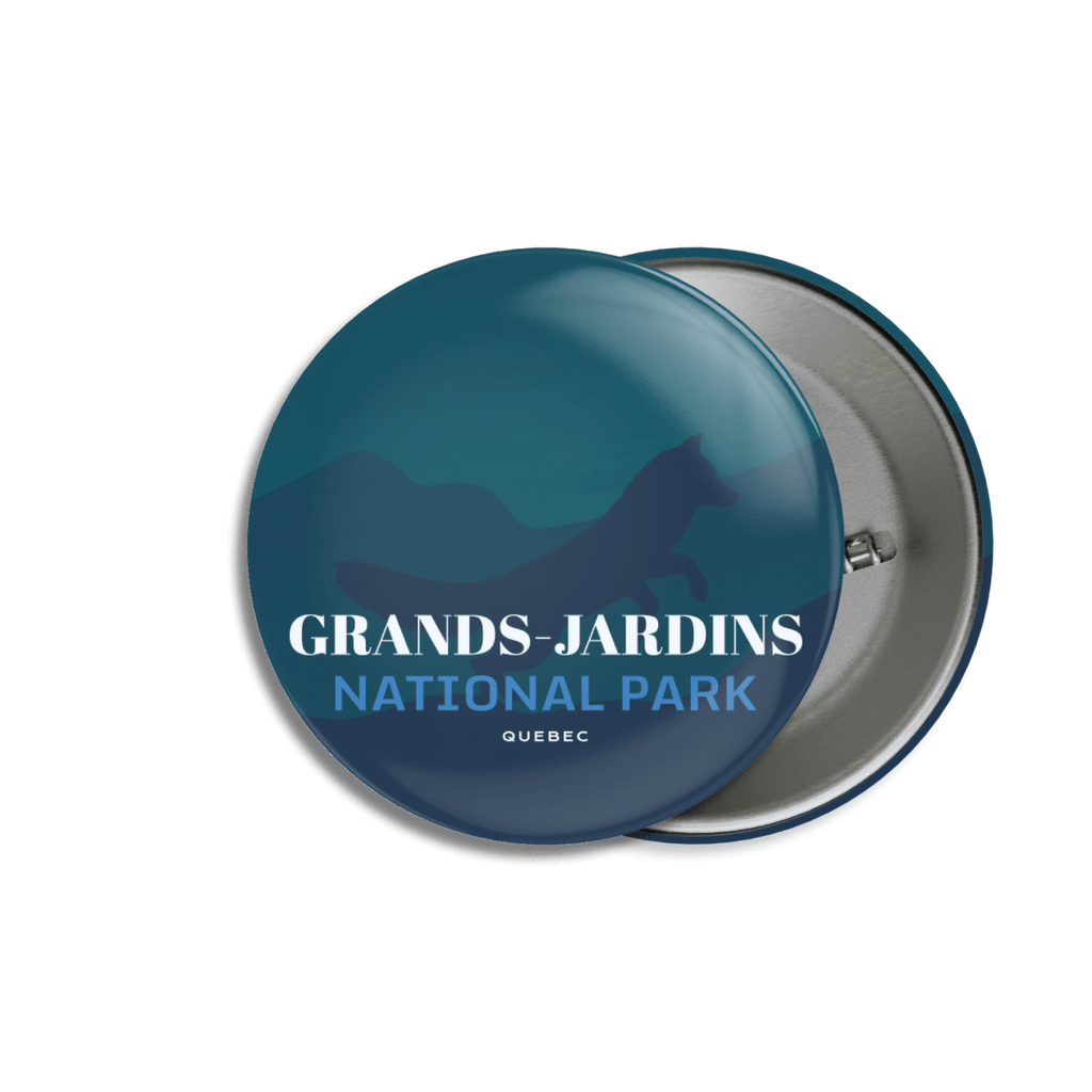 Grands-Jardins National Park of Quebec Pinback Button