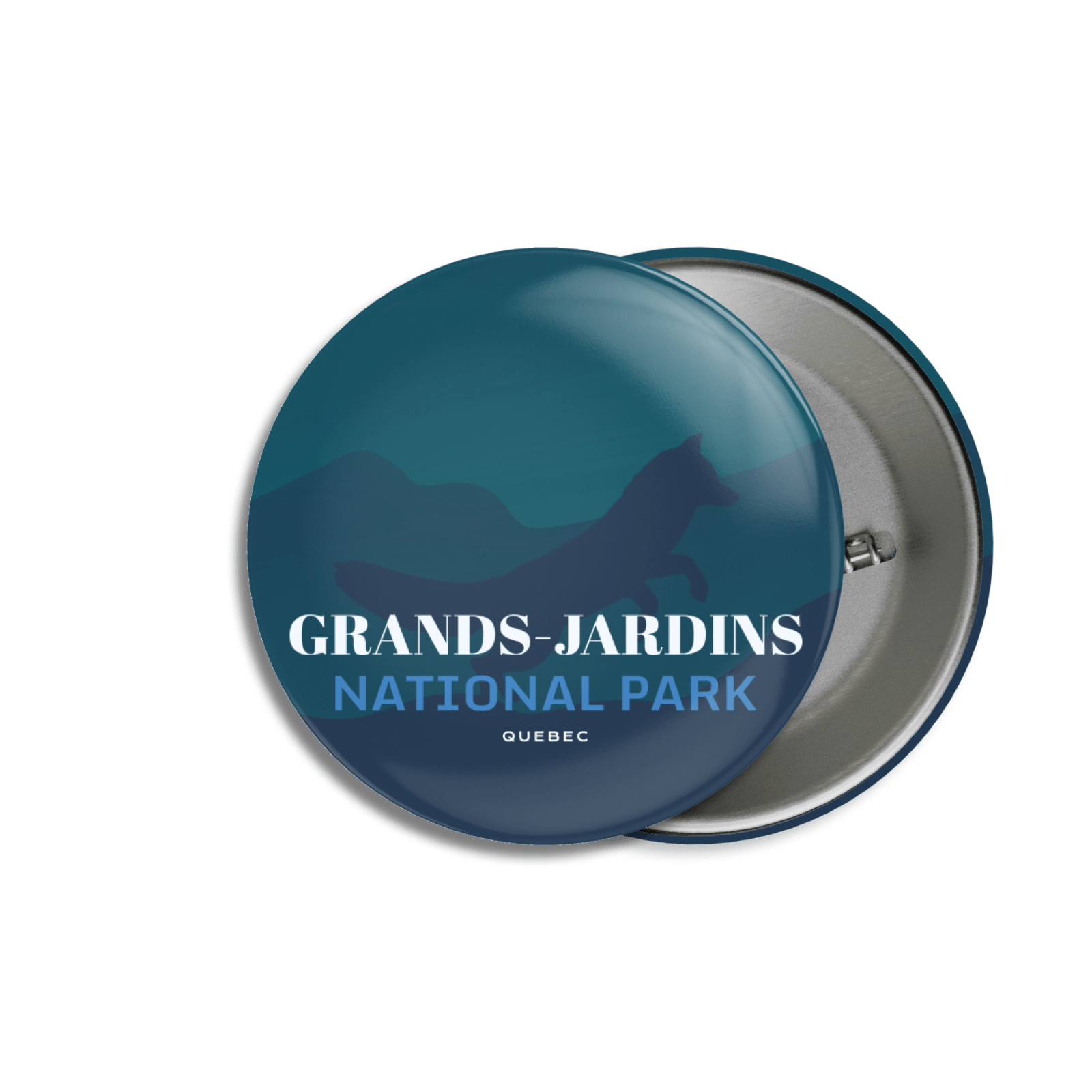Grands-Jardins National Park of Quebec Pinback Button