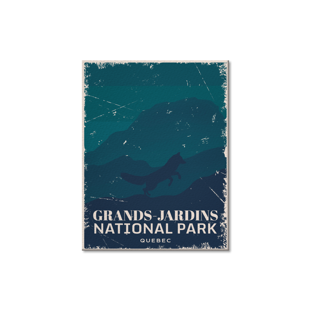 Grands-Jardins Quebec National Park Postcard