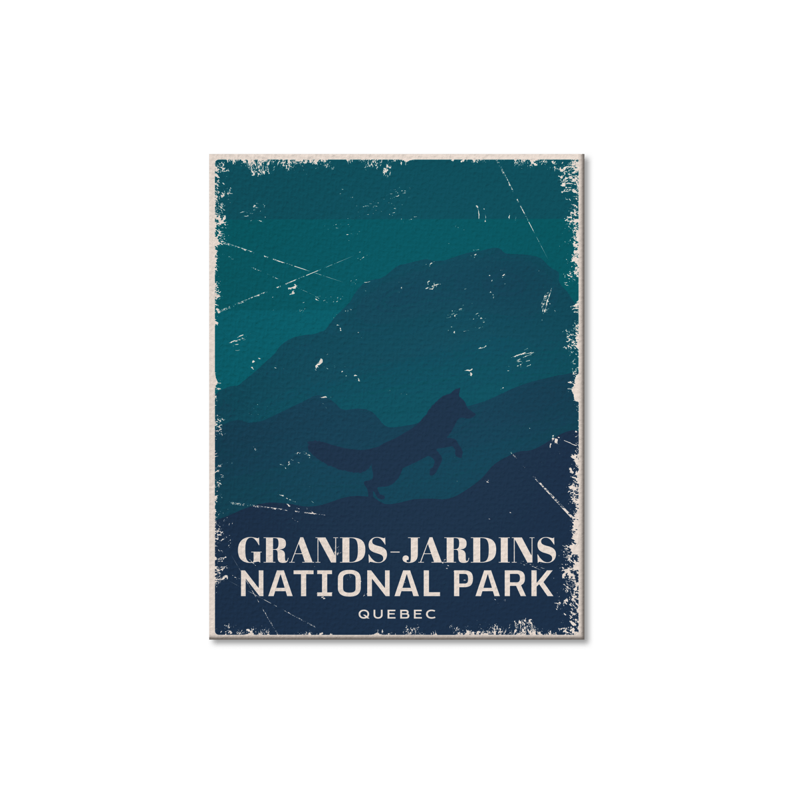 Grands-Jardins Quebec National Park Postcard