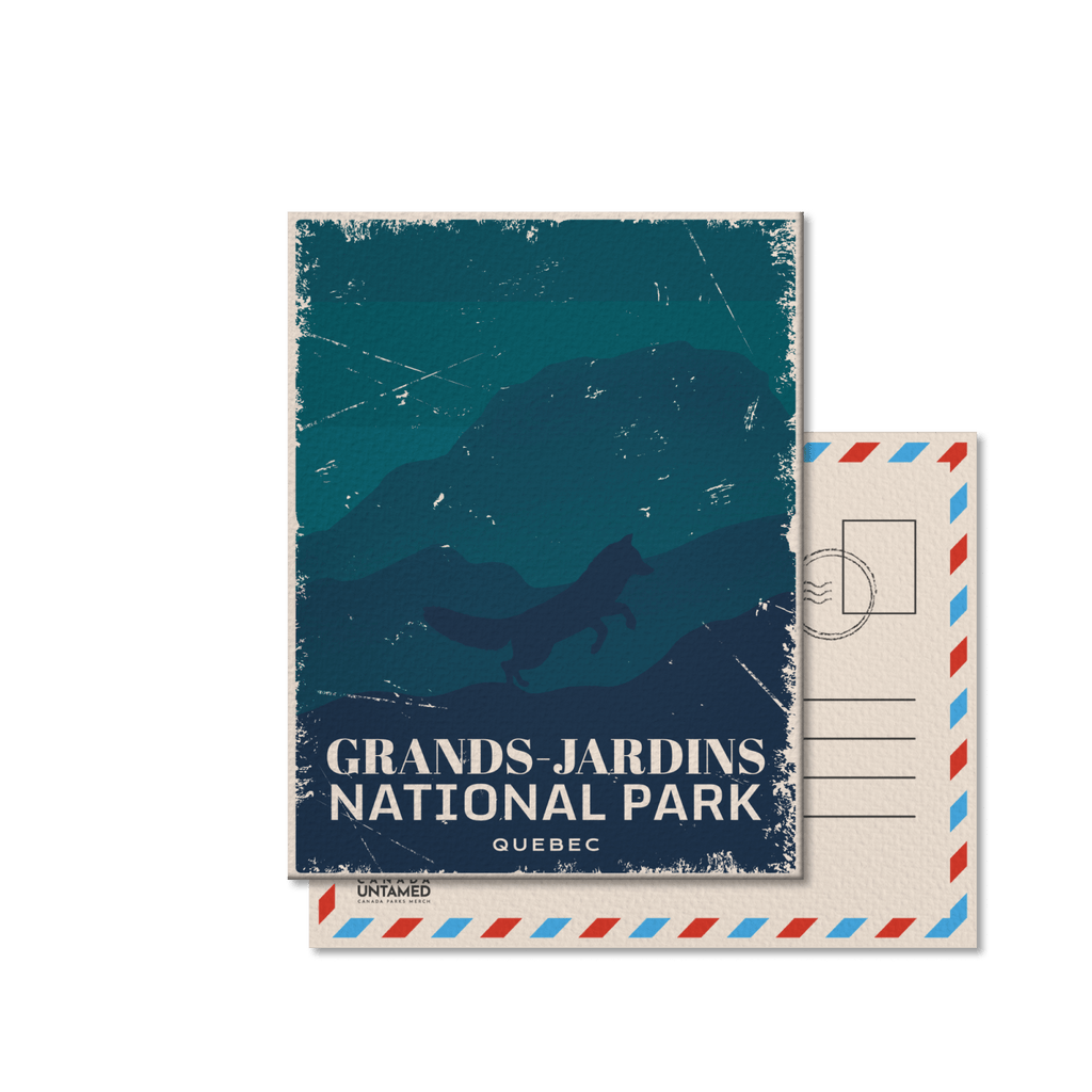 Grands-Jardins Quebec National Park Postcard